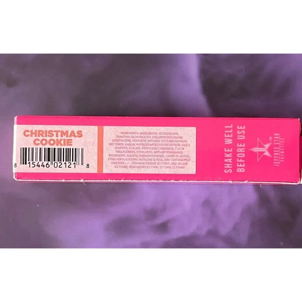 Jeffree Star Velour Liquid Lipstick in the shade CHRISTMAS COOKIE - New In Box!